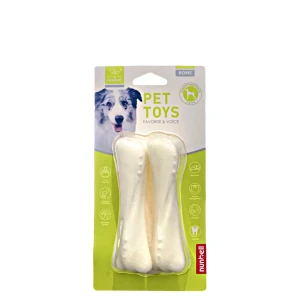 Nunbell Chew Treat Bones fogápoló csont gumijáték S 2x11cm